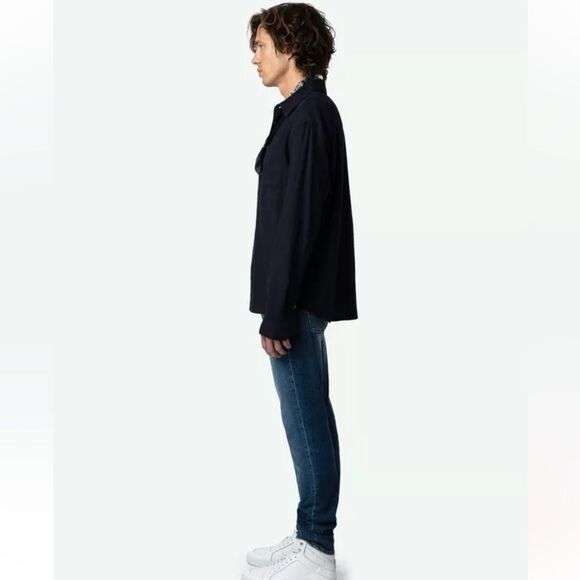 $248 Zadig & Voltaire Tyrona Shirt NWT XL - Picture 3 of 8